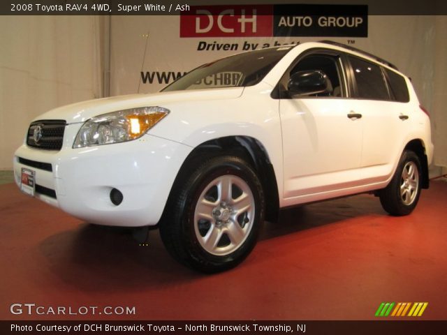 2008 Toyota RAV4 4WD in Super White