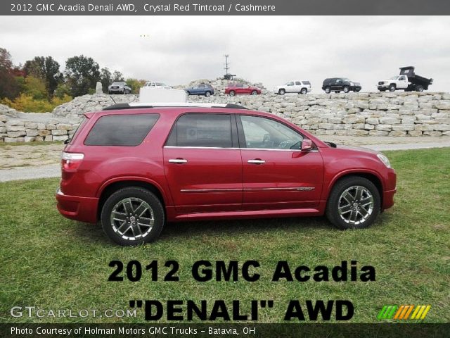 2012 GMC Acadia Denali AWD in Crystal Red Tintcoat