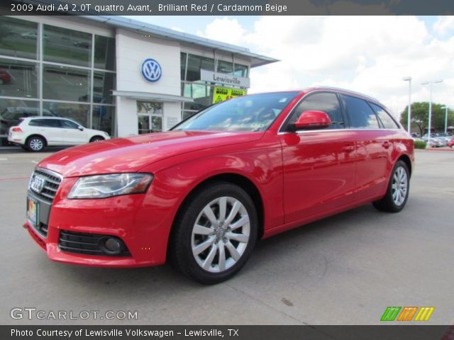 2009 Audi A4 2.0T quattro Avant in Brilliant Red