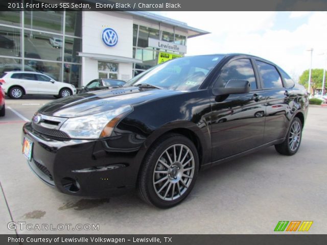 2011 Ford Focus SES Sedan in Ebony Black