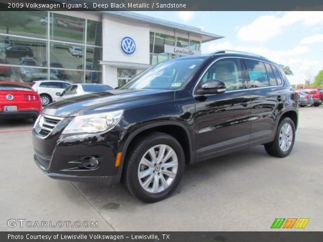 2009 Volkswagen Tiguan S in Deep Black Metallic