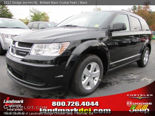 2012 Dodge Journey SE in Brilliant Black Crystal Pearl