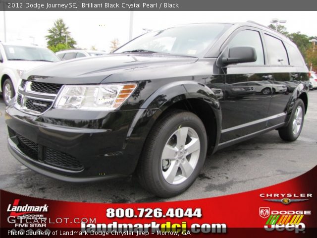 2012 Dodge Journey SE in Brilliant Black Crystal Pearl