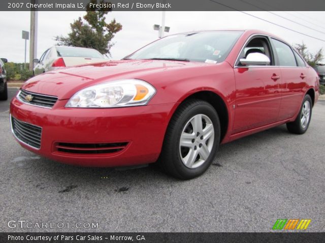 2007 Chevrolet Impala LS in Precision Red