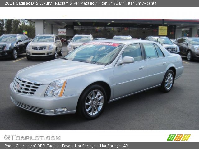 2011 Cadillac DTS Luxury in Radiant Silver Metallic