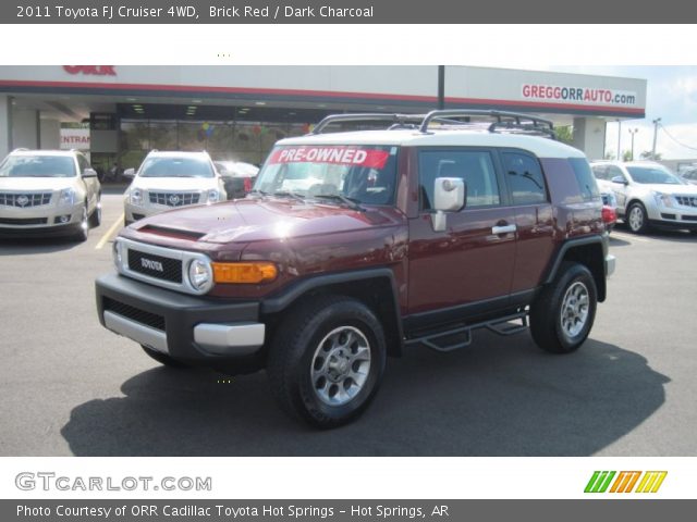 2011 Toyota FJ Cruiser 4WD in Brick Red