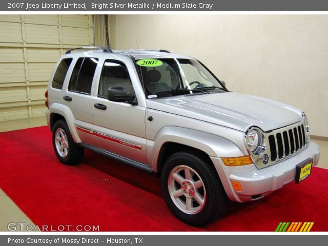 2007 Jeep Liberty Limited in Bright Silver Metallic