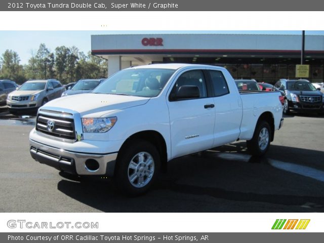 2012 Toyota Tundra Double Cab in Super White