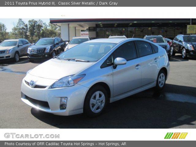 2011 Toyota Prius Hybrid III in Classic Silver Metallic