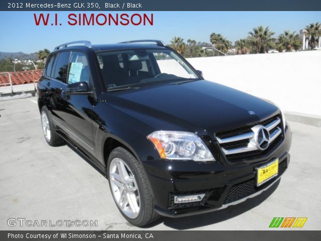 2012 Mercedes-Benz GLK 350 in Black