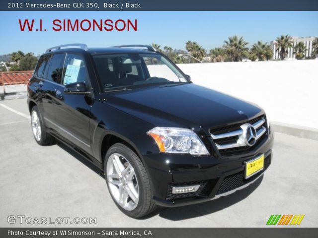 2012 Mercedes-Benz GLK 350 in Black