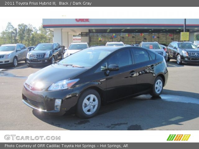 2011 Toyota Prius Hybrid III in Black