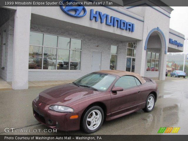 1999 Mitsubishi Eclipse Spyder GS in Sundance Plum Pearl