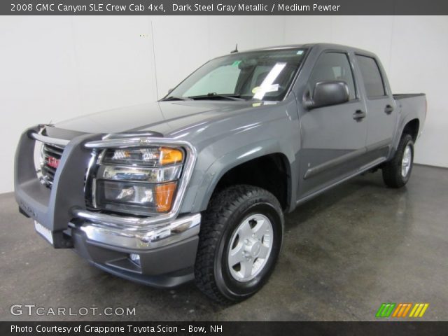 2008 GMC Canyon SLE Crew Cab 4x4 in Dark Steel Gray Metallic