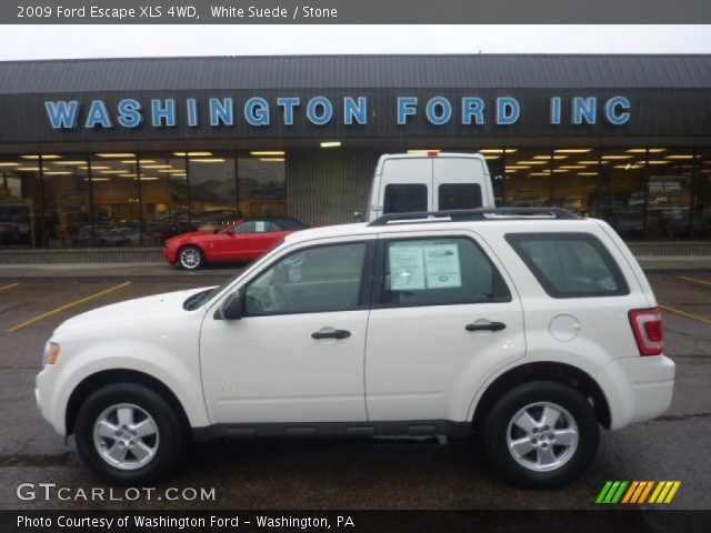 2009 Ford Escape XLS 4WD in White Suede