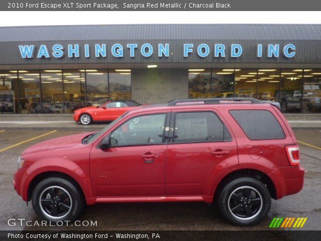 2010 Ford Escape XLT Sport Package in Sangria Red Metallic