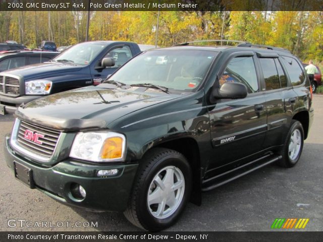 2002 GMC Envoy SLT 4x4 in Polo Green Metallic