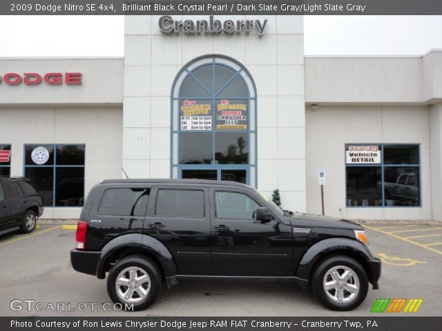 2009 Dodge Nitro SE 4x4 in Brilliant Black Crystal Pearl