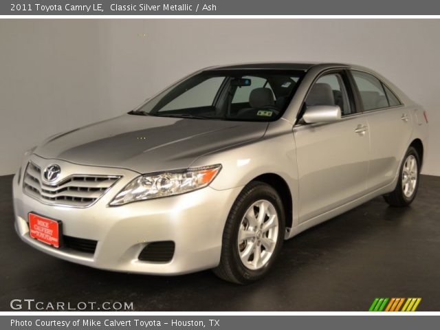 2011 Toyota Camry LE in Classic Silver Metallic