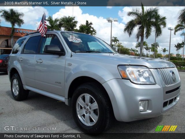 2008 Mercury Mariner V6 in Silver Metallic