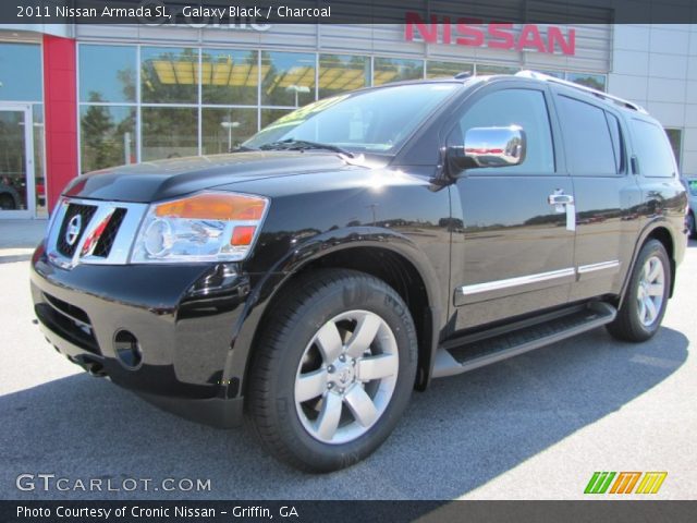 2011 Nissan Armada SL in Galaxy Black
