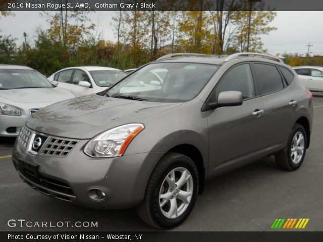 2010 Nissan Rogue SL AWD in Gotham Gray