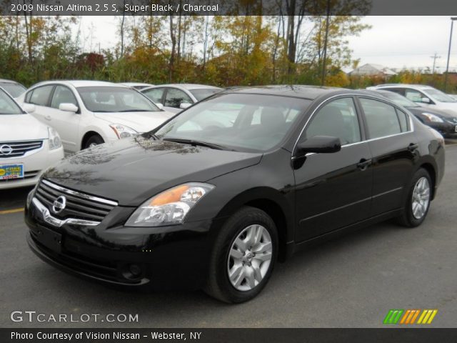 2009 Nissan Altima 2.5 S in Super Black