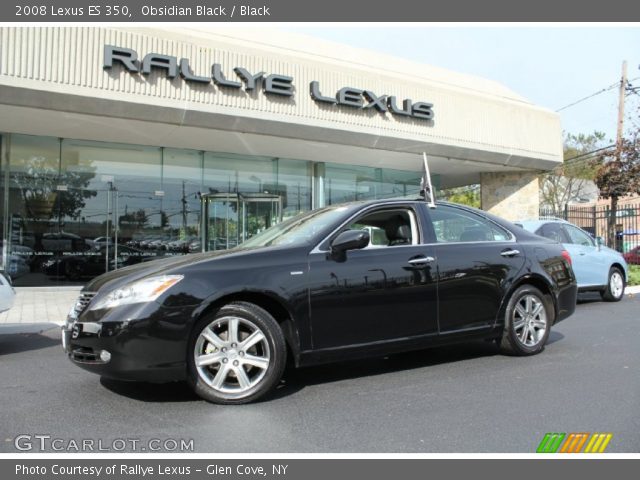 2008 Lexus ES 350 in Obsidian Black