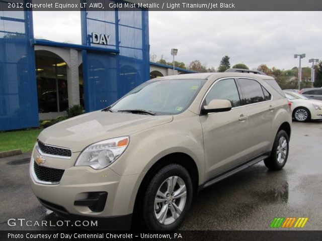 2012 Chevrolet Equinox LT AWD in Gold Mist Metallic