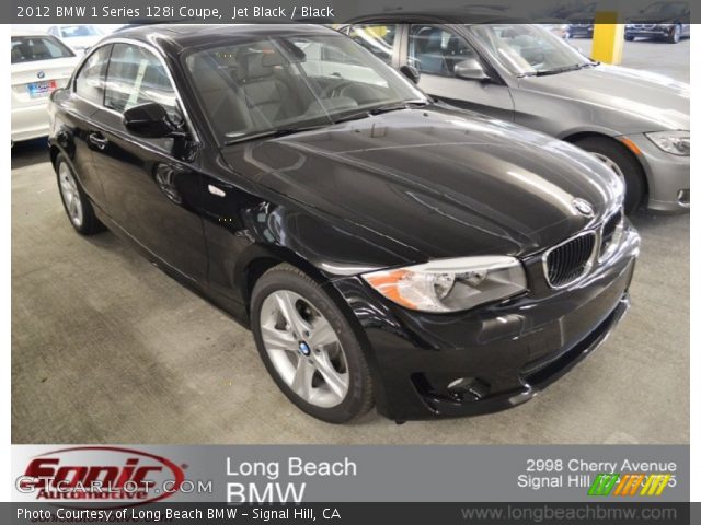 2012 BMW 1 Series 128i Coupe in Jet Black