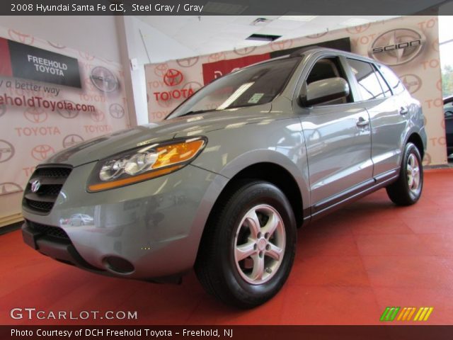 2008 Hyundai Santa Fe GLS in Steel Gray