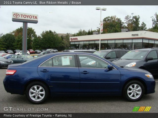 2011 Toyota Camry LE in Blue Ribbon Metallic