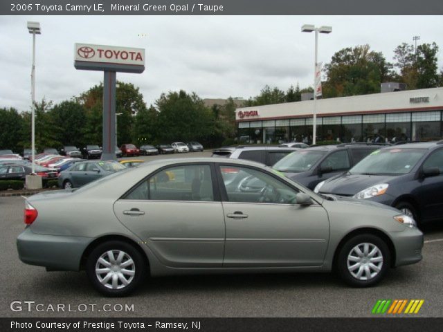 2006 Toyota Camry LE in Mineral Green Opal