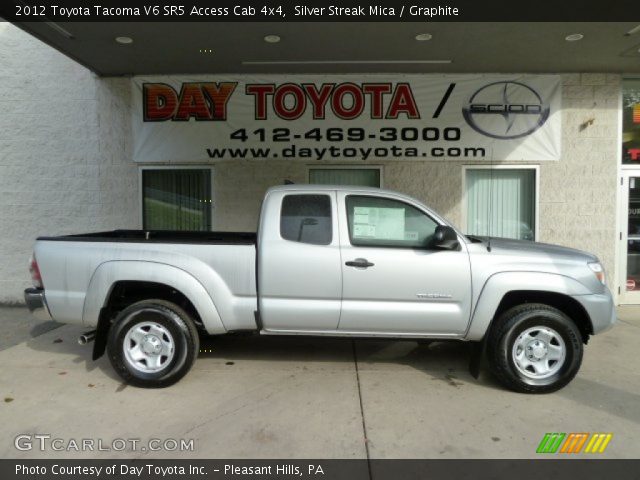 2012 Toyota Tacoma V6 SR5 Access Cab 4x4 in Silver Streak Mica