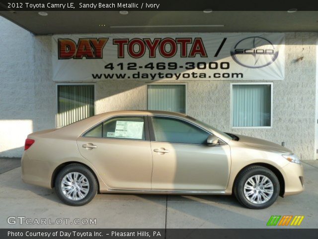 2012 Toyota Camry LE in Sandy Beach Metallic