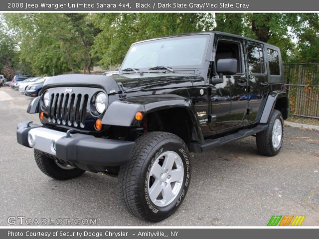 2008 Jeep Wrangler Unlimited Sahara 4x4 in Black