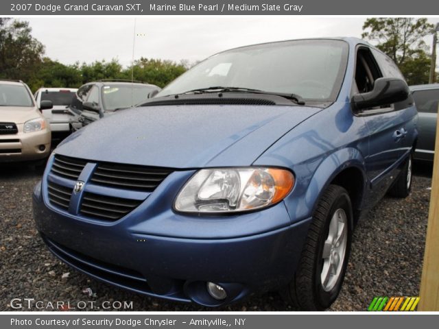 2007 Dodge Grand Caravan SXT in Marine Blue Pearl