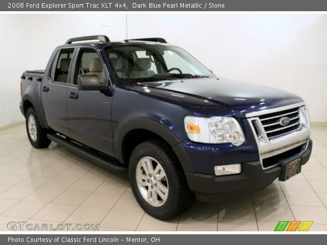 2008 Ford Explorer Sport Trac XLT 4x4 in Dark Blue Pearl Metallic