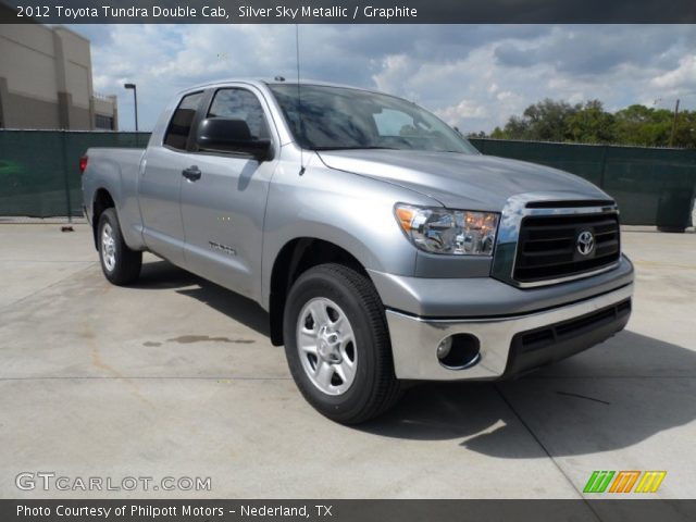 2012 Toyota Tundra Double Cab in Silver Sky Metallic