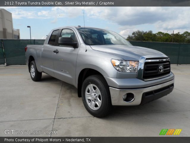 2012 Toyota Tundra Double Cab in Silver Sky Metallic