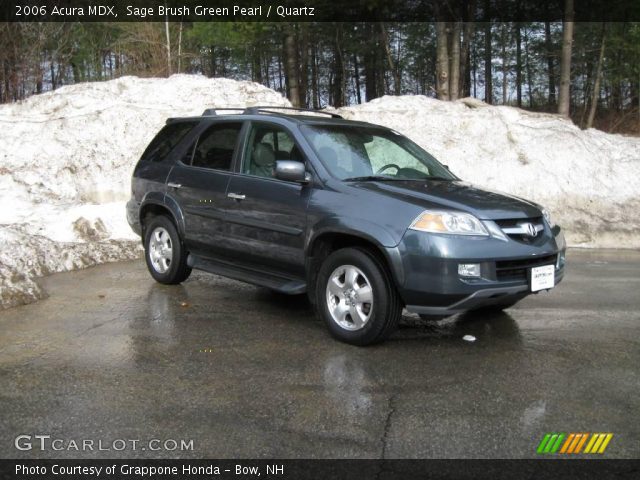 2006 Acura MDX  in Sage Brush Green Pearl