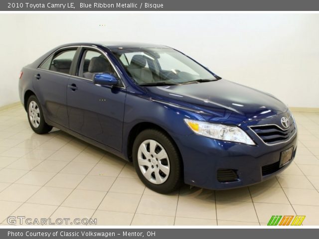 2010 Toyota Camry LE in Blue Ribbon Metallic