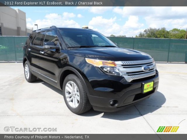 2012 Ford Explorer XLT EcoBoost in Black