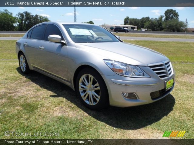 2011 Hyundai Genesis 4.6 Sedan in Titanium Gray Metallic