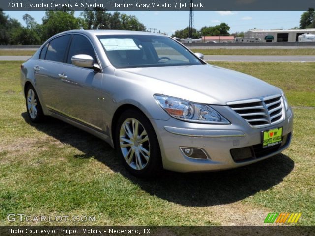 2011 Hyundai Genesis 4.6 Sedan in Titanium Gray Metallic