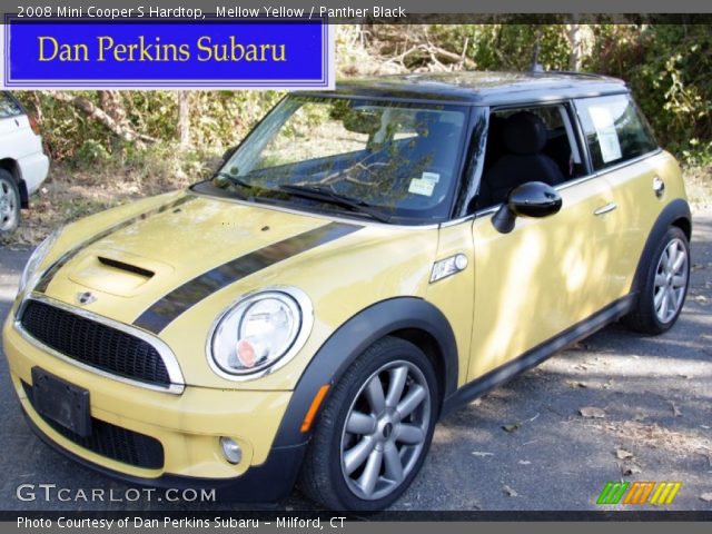 2008 Mini Cooper S Hardtop in Mellow Yellow