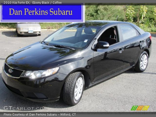 2010 Kia Forte EX in Ebony Black