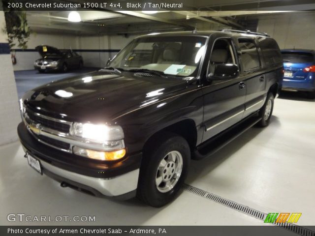 2003 Chevrolet Suburban 1500 LT 4x4 in Black