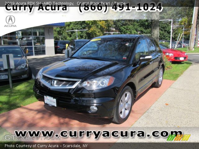 2009 Acura RDX SH-AWD Technology in Crystal Black Pearl