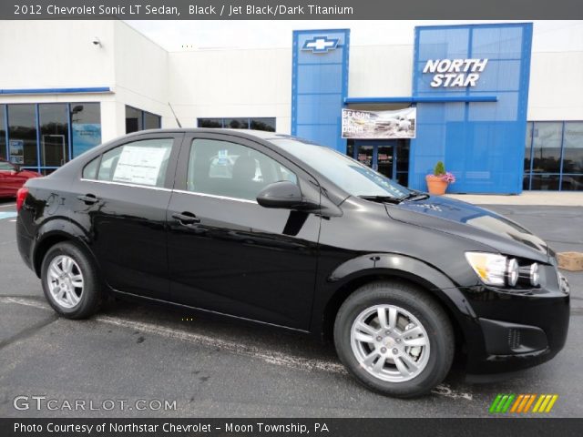 2012 Chevrolet Sonic LT Sedan in Black